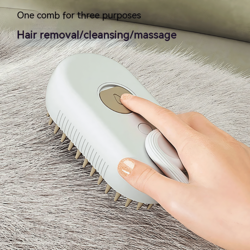 Steamy Cat Brush 3 in 1 Electric Spray