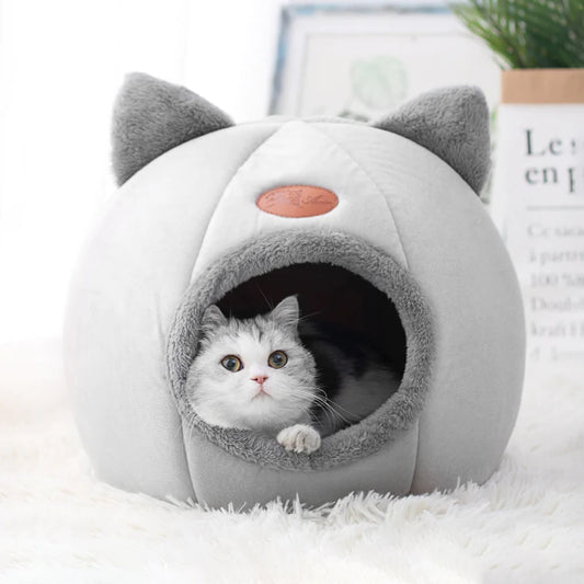 Deep Sleep Comfort Winter Cat Bed