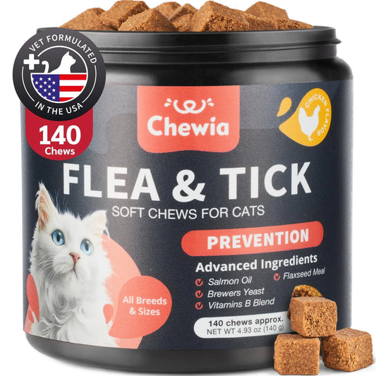 Chewia CatGuard Flea & Tick Prevention Chews